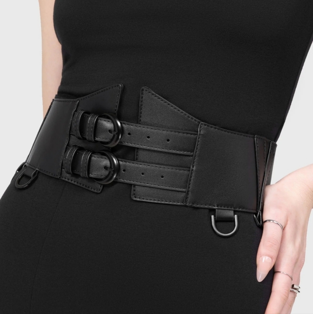 Killstar Black Gothic Belt - Picture 4 of 5